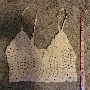 Elegant Crochet Lace Camisole